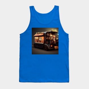 Steampunk Tokyo Ramen Food Truck Tank Top